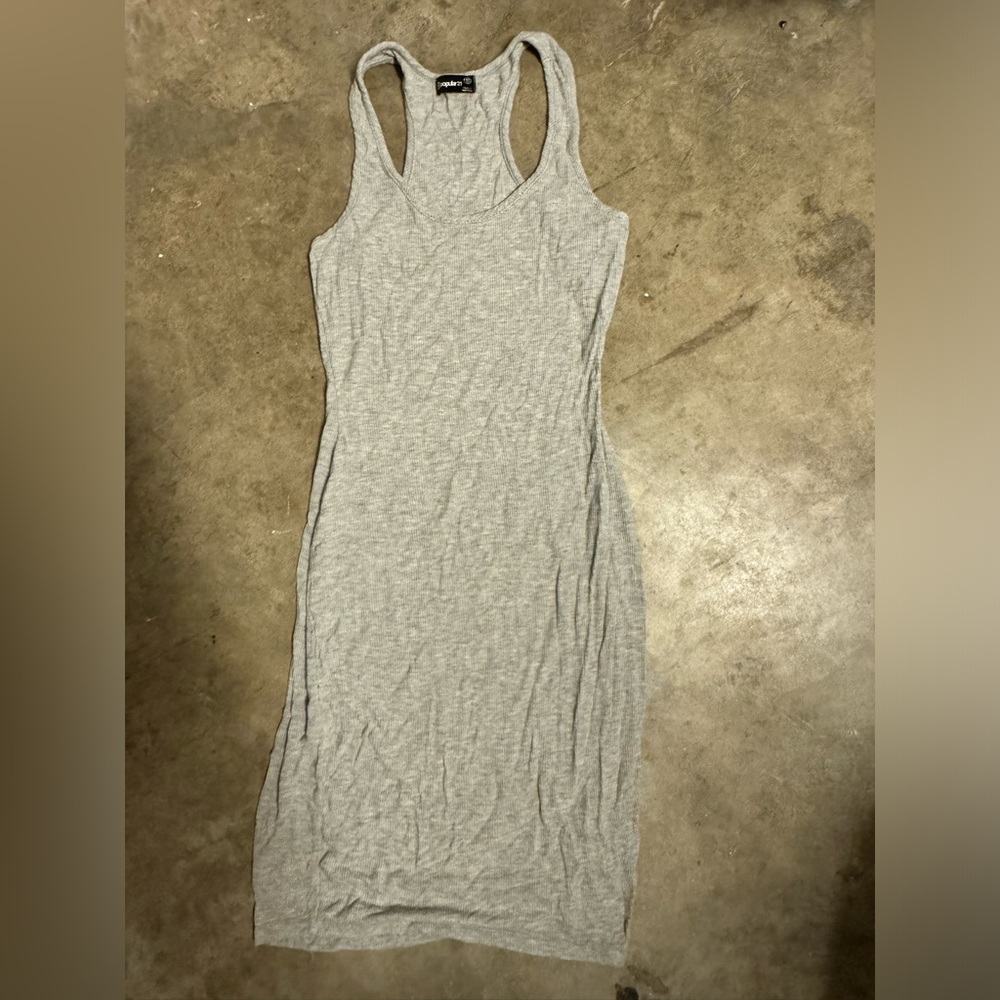 Basic grey dress